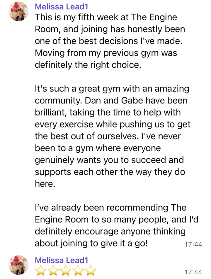 The Engine Room HQ member review 5