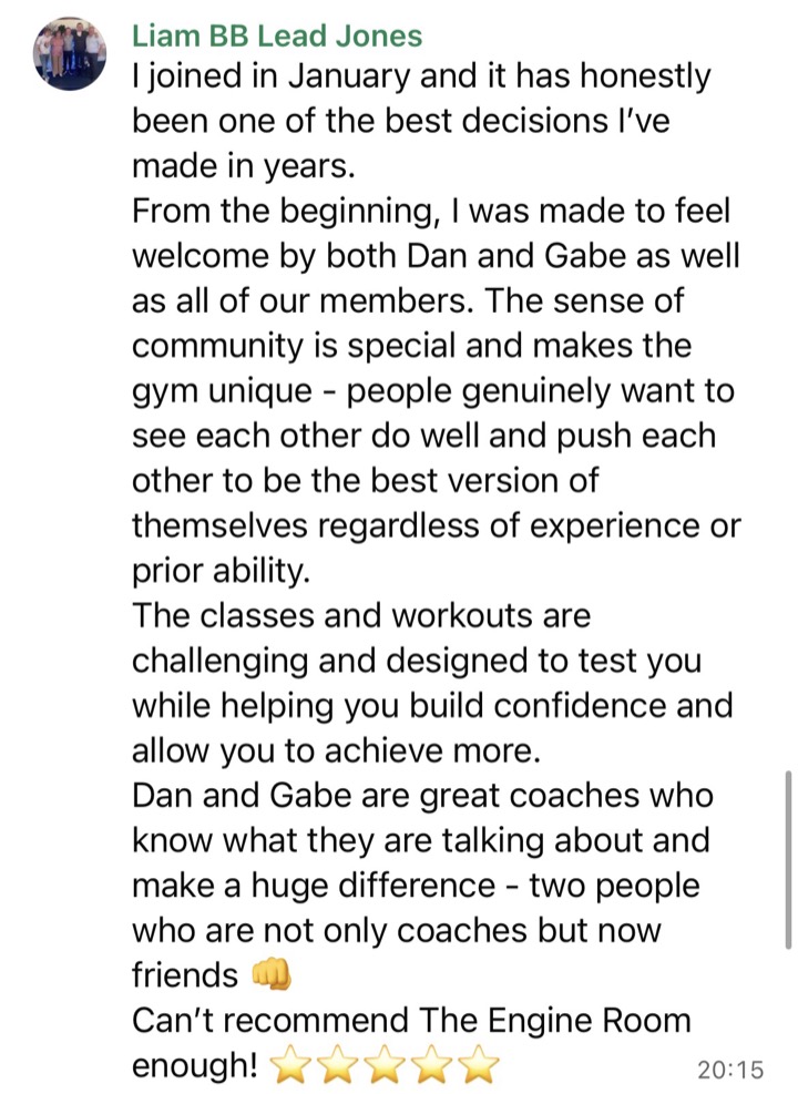 The Engine Room HQ member review 7